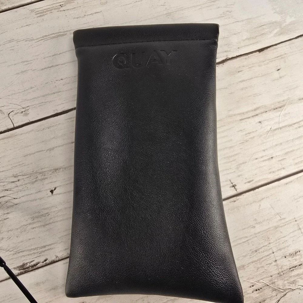 NEW Quay Australia High Key Mini Sunglasses BLK‎ Fade Aviator QC-000268-BLK/FADE